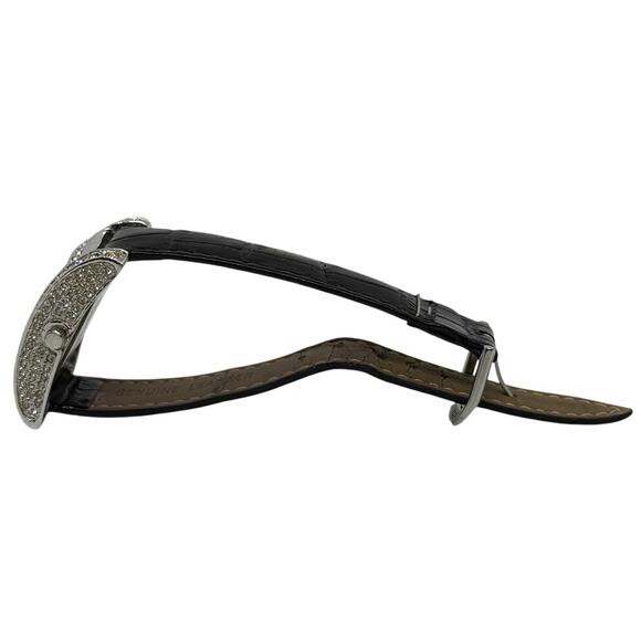 Anne Klein 10/6583GP Women's Silver Crystal Accent Watch – Needs Battery - Picture 3 of 7